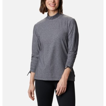 Columbia Sweater Dames, Firwood Ribbed Knit Three-Quarter Sleeve DonkerGrijs, 70SFMQXLR